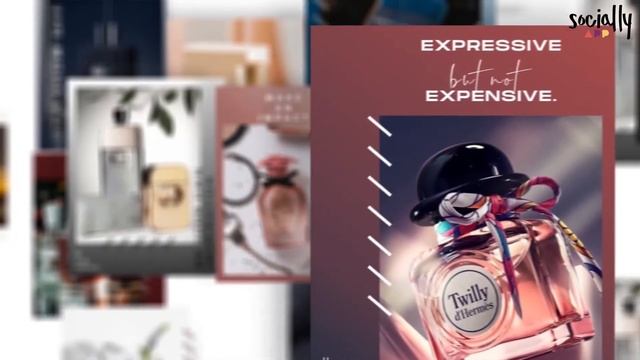 Design exclusive social media Perfume Instagram posts, stories, ads and posters with unique quotes. смотреть онлайн