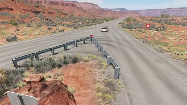Car VS Gaudrails Full Video # 1 BeamNG Drive #Fungame #Viralvideo смотреть онлайн