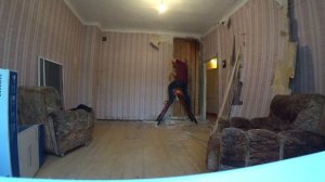 Ремонт сталинки #1 | Снятие обоев с гипсокартонных стен