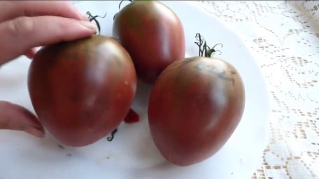 Коллекционные сорта томатов в разрезе ( 6 часть) смотреть онлайн