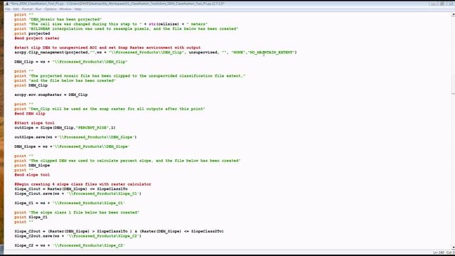 Using Slope to Improve Classification of Landsat Imagery: Python Code Explained смотреть онлайн
