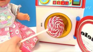 СЮРПРИЗЫ ИЗ СТИРАЛЬНОЙ МАШИНКИ  Мультик Как Мама Беби Бон Куклы Для девочек 108маматв
