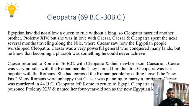 History of Cleopatra. смотреть онлайн