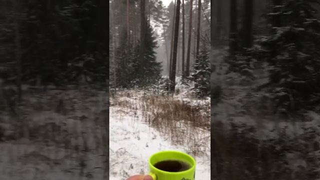 Как согреться в лесу зимой смотреть онлайн