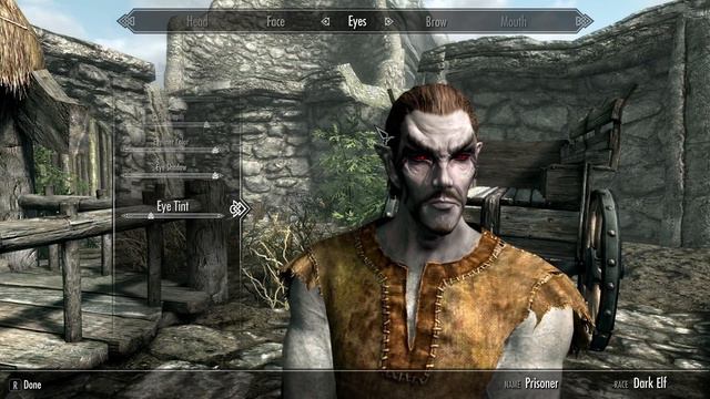 Skyrim Special Edition: How to Make a Good Looking Dark Elf Male - No Mods смотреть онлайн