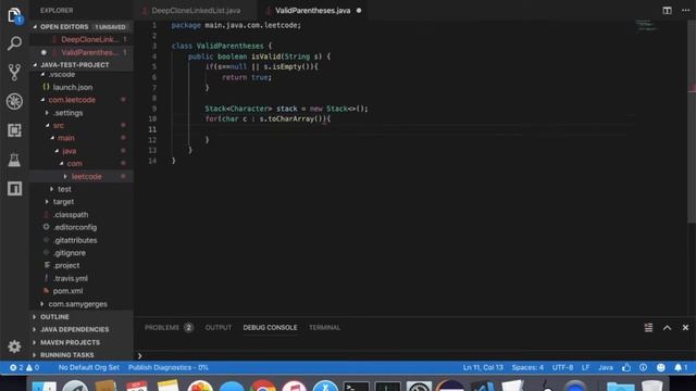 Interview Problem (Valid Parentheses) Amazon, Google, Facebook смотреть онлайн