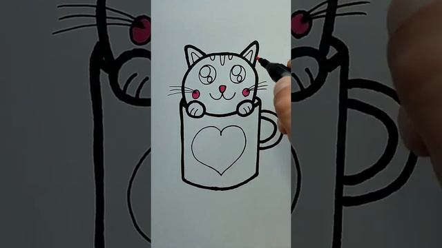 как нарисовать открытку на день влюбленных пошагово и легко | how to draw смотреть онлайн