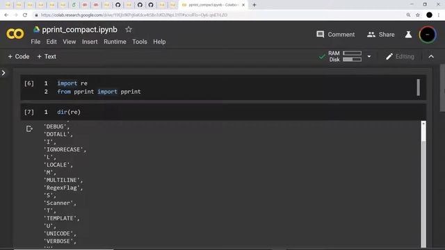 compact pprint in Python смотреть онлайн