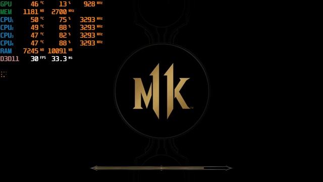 Mortal Kombat 11 (i3 (3220) gtx 650 ti) смотреть онлайн