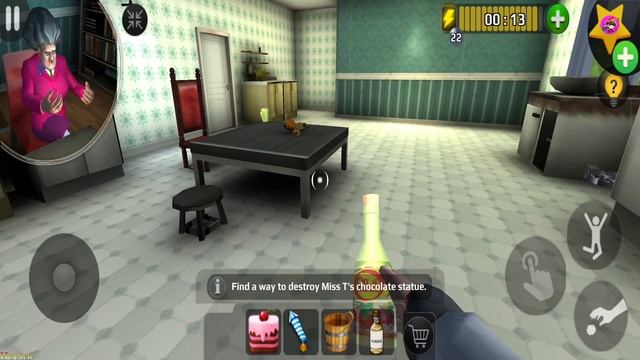 Scary Teacher 3D Update Game Giant Squid Doll Funny Chapter Troll Miss T All Day Game смотреть онлайн