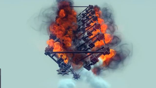 Besiege - V12 Steam Engine смотреть онлайн
