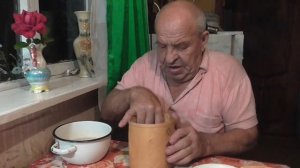 Берестяной туесок Вставляем донышко