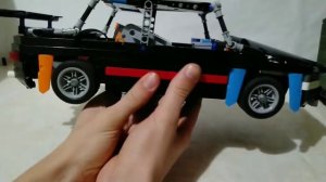 Обзор гоночного автомобиля лего техник на ДУ самоделка