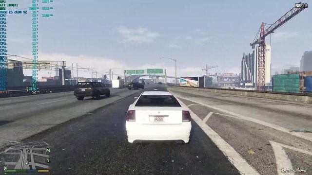 XEON E5 2680V2 + GTX 1080TI | GTA V 4K ULTRA SETTINGS смотреть онлайн