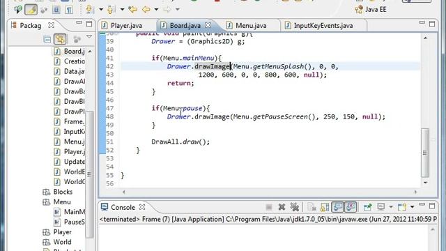 Java Game Tutorial 16: Making a pause screen смотреть онлайн
