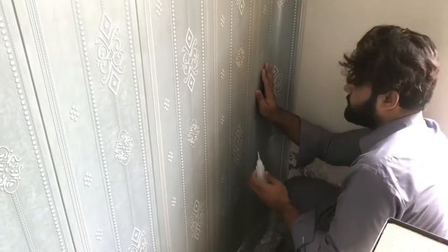 How to install pvc waterproof ceiling & pvc wall panel installation ///pvc panel смотреть онлайн