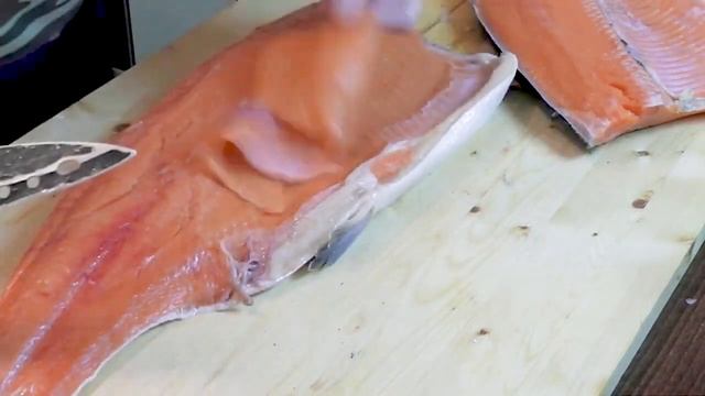 Филе лосося пикантное. смотреть онлайн