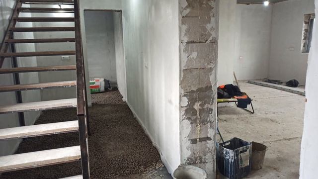 #Дом_из_газобетона. #Стяжка_с_Керамзитом_Под_Теплый_Пол смотреть онлайн