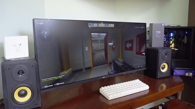 Meu novo MONITOR de EDIÇÃO! Ultrawide CURVO GAMER de 144Hz e 34 POLEGADAS da LG! смотреть онлайн