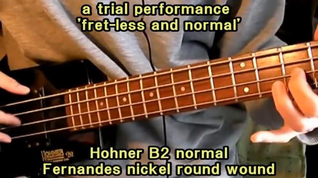 [imo]三線と合奏予定 fretless or normal(The tuning is incorrect. I'm sorry.) смотреть онлайн