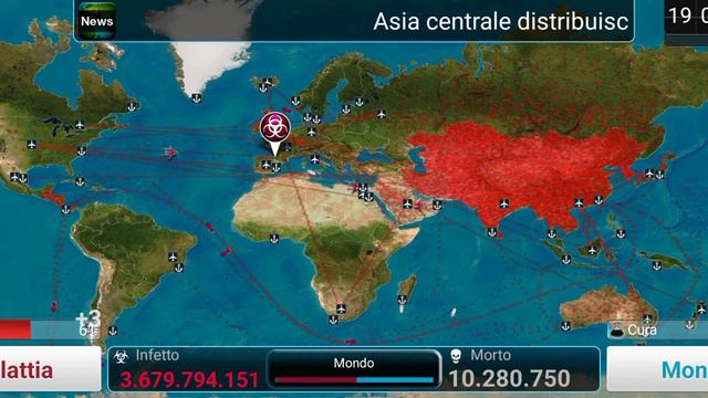 infettiamo tutto il mondo su Plague inc. смотреть онлайн