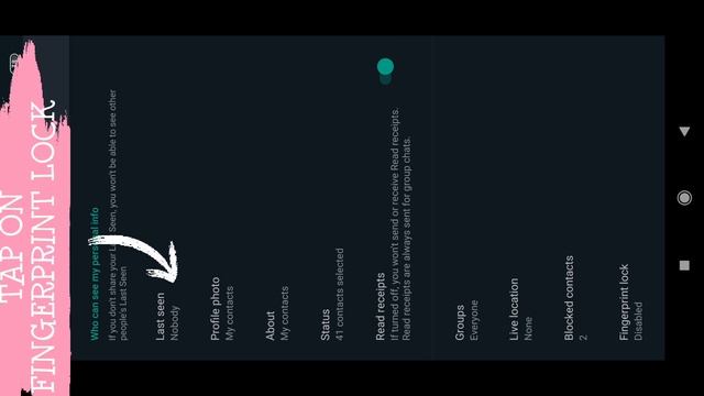 HOW TO ENABLE FINGERPRINT SCANNER IN WHATSAPP | MAGZINERY смотреть онлайн