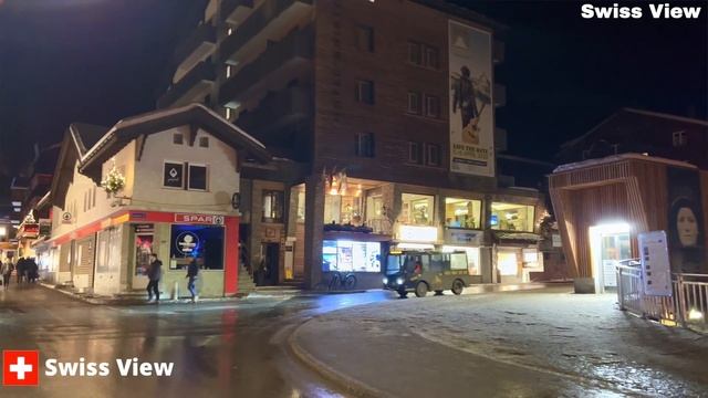 Zermatt Switzerland 4K _ Saturday Night Walking Tour | Swiss Town
