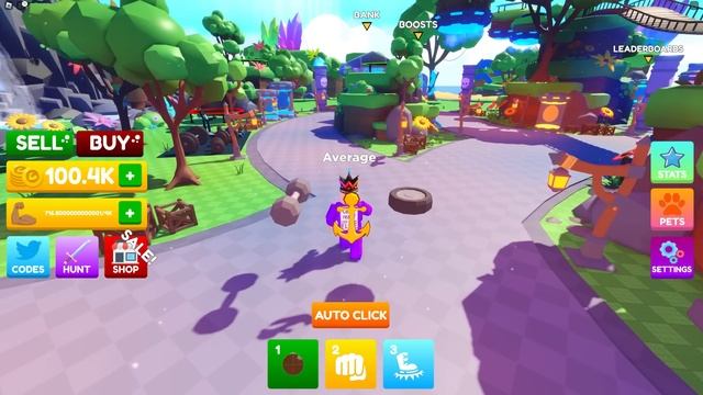 Lifting TONS Of HUGE Weight To Be STRONGEST On Roblox Lifting Kings смотреть онлайн