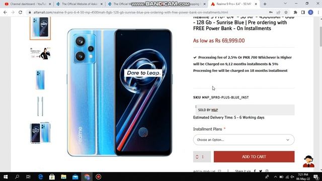 Realme 9 Pro + on Installments from Bank Alfalah | Complete Procedure смотреть онлайн