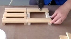 Ящик кашпо ОЧЕНЬ ПРОСТАЯ сборка. Легко и быстро! Handmade flower pot.