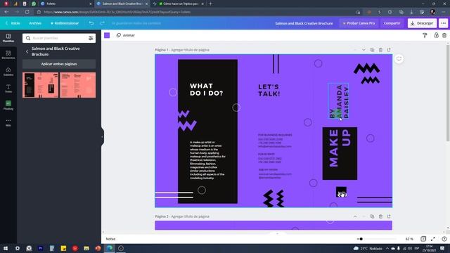 Cómo hacer un tríptico en Canva en menos de 10 minutos смотреть онлайн