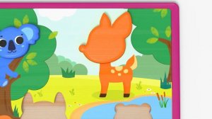 Como | Animal Puzzles |  Learn colors and words | Cartoon video for kids | Como Kids TV