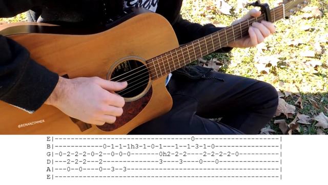 My Life Is Going On - Violão Cover + Tablatura смотреть онлайн