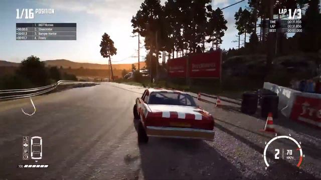 Wreckfest PlayStation Now Captured On PlayStation 5