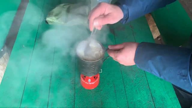 Лапша РАМЕН / кухня легкохода / еда легкохода / BRS 3000 T/ котелок 750 мл смотреть онлайн