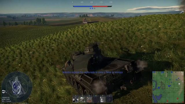 War Thunder en Español - Jugando con el AMX-30B2 смотреть онлайн