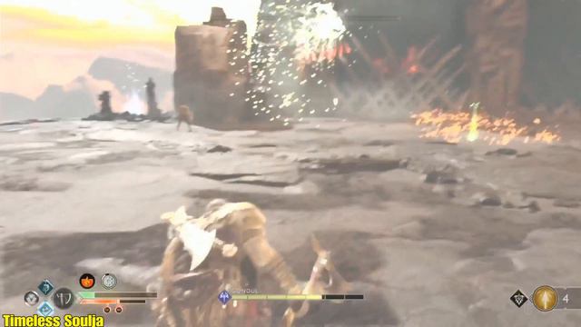God Of War 2018 - Valkyrie Gondul - Location: Muspelheim Trial VI смотреть онлайн