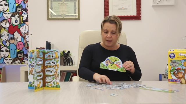 Gioco da Tavolo per Bambini - "Scimmiette Dispettose" di Orchard Toys смотреть онлайн