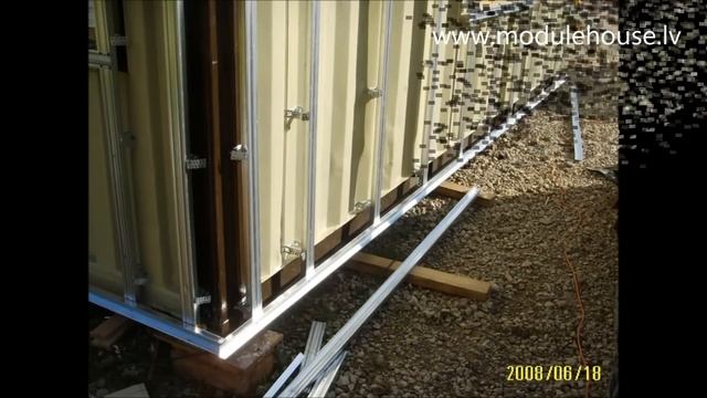 Модульный дом 49.3 м2 modulehouses.lv смотреть онлайн