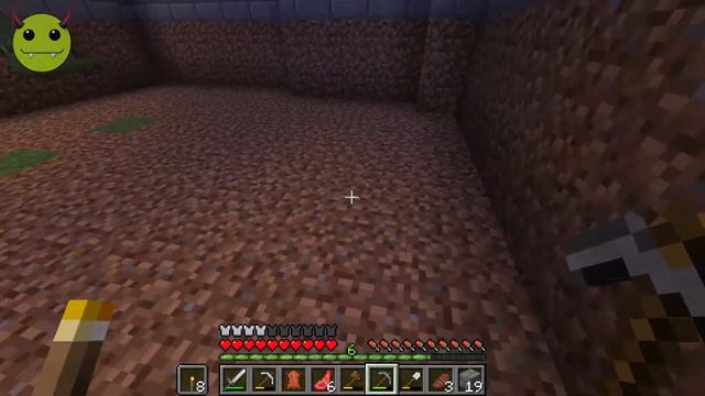 345: Minecraft - Выживание часть.1 (строю дом) смотреть онлайн