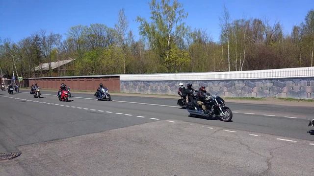 МотоПарад на День города Кронштадта 2017 смотреть онлайн