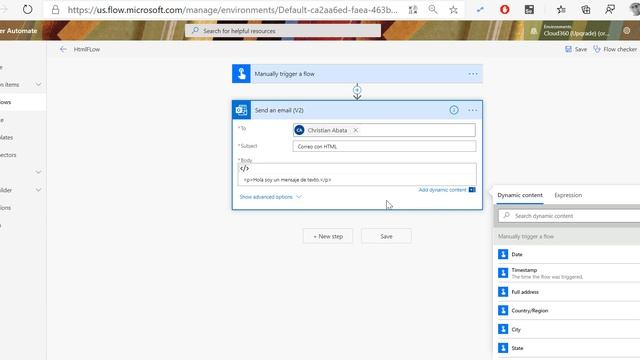 Cómo agregar HTML en mis correos con Power Automate смотреть онлайн