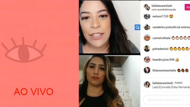 Lash Convida - FALANDO DE CABELOS II- Live ao vivo com Erika Fernanda - By Laila Tavares Lash Desig смотреть онлайн