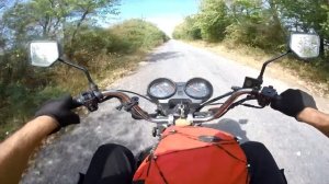 Одиночное мотопутешествие в горы.  Дальняк на Альфе