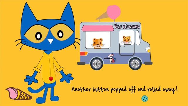 Pete The Cat And His Four Groovy Buttons With Text