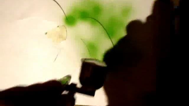 УРОК 8-Пробуем аэрограф на практике3 смотреть онлайн