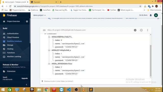 Realtime Database in Firebase with Angular смотреть онлайн