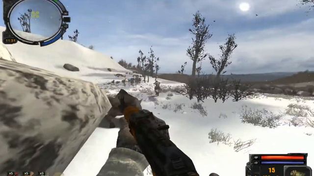 прохождение мода зимний путь 1.2 альтернатива S.T.A.L.K.E.R. - Call of Pripyat смотреть онлайн