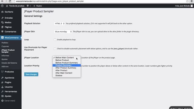 Reproductor de audio y vídeo en WooCommerce смотреть онлайн