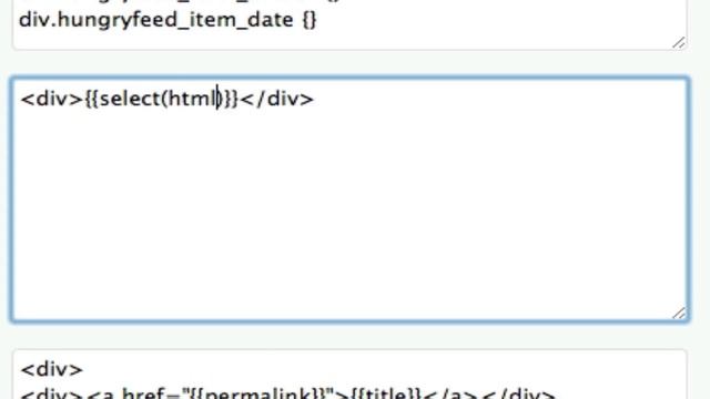 HungryFEED RSS Transformation using Selectors смотреть онлайн